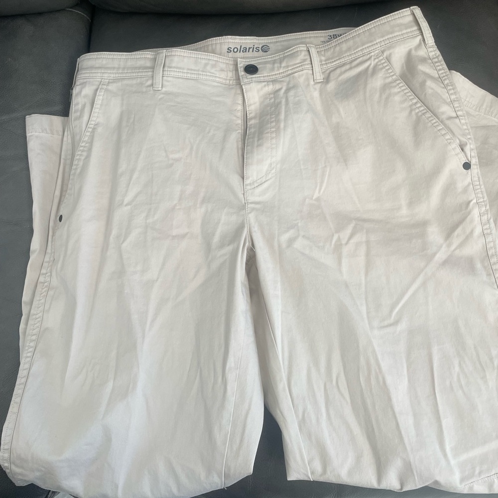 Solaris Men's Cream Pants